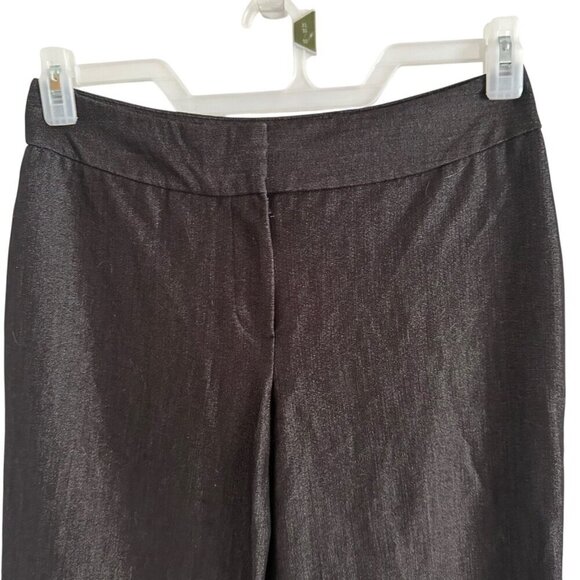 Nine West Suit Pants Women's size 2 charcoal grey gray wide leg dress pants - Picture 9 of 12